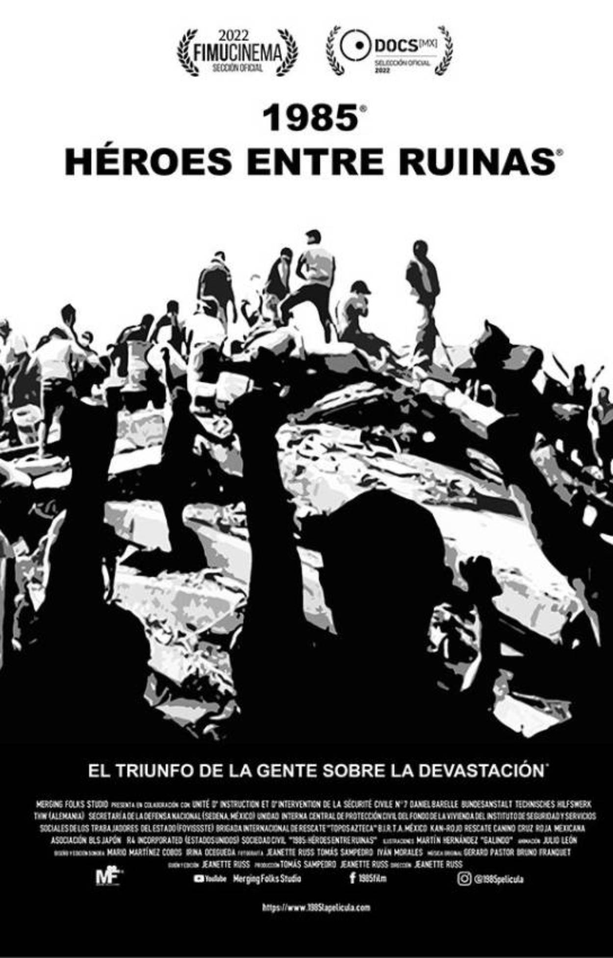 1985: Héroes entre ruinas formará parte de DOCS MX